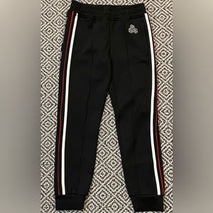 🎉 NWOT! 🎉 Nik & Nik Size 8 (128 cm) Black Pants with Red/White stripes
